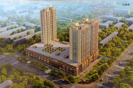 城南恒基新世代3室2厅2卫139m2毛坯房